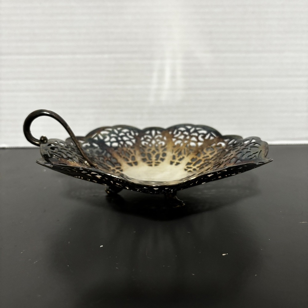 Vintage Lovelace International Silver Co. Candy Trinket Dish